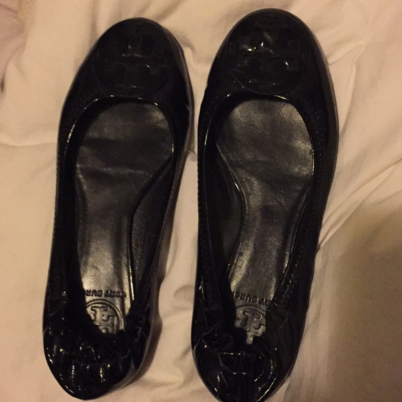 Tory Burch Patent Leather Ballet Flats - Picture 2 of 3